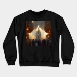 Cielo de iglesia Crewneck Sweatshirt